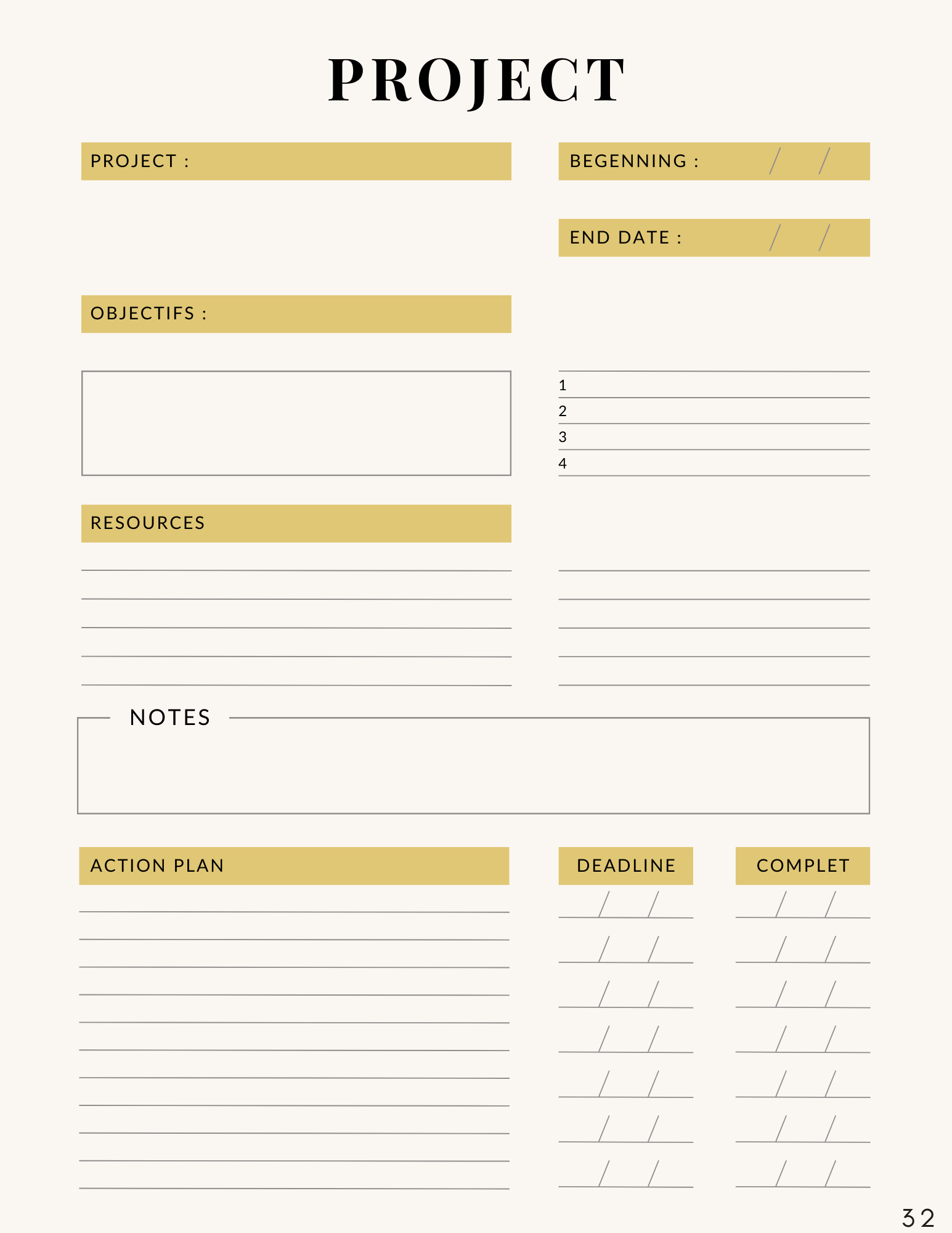 English Muslim planner digital 2023 - almoonparis