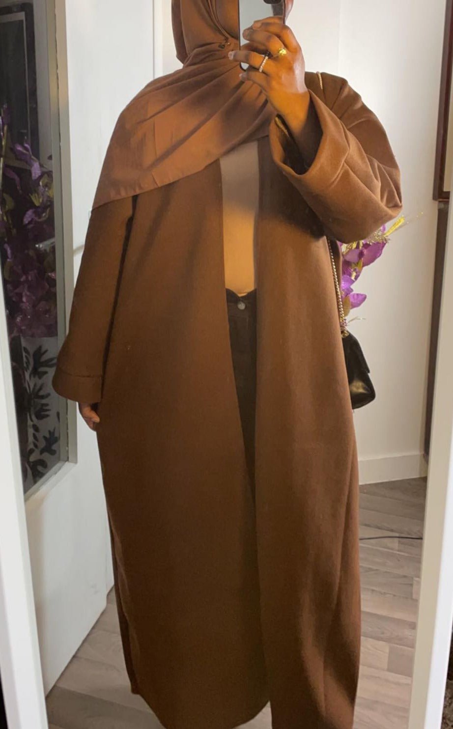 kimono manteau camel - almoonparis